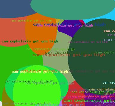 Can cephalexin get you high